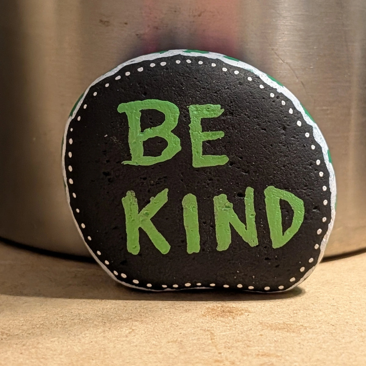 BE KIND (Hand painted rock)