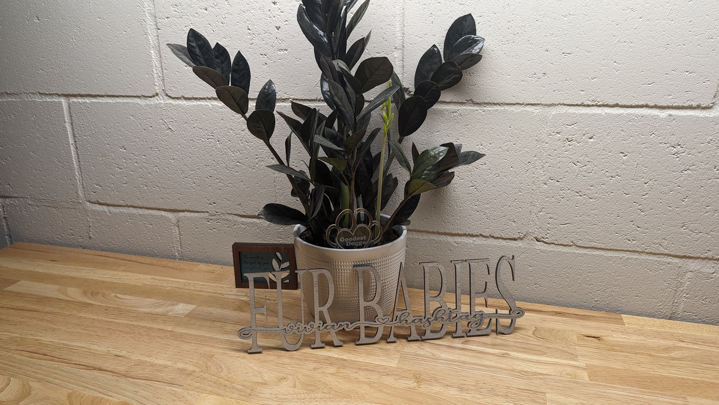 Customized Fur Babies Sign